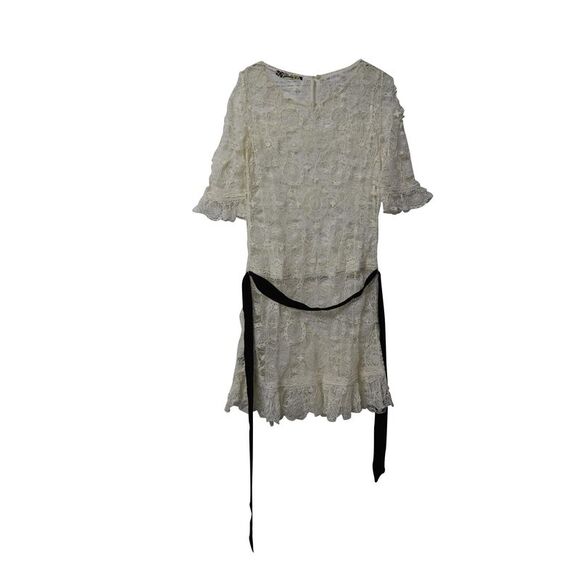 Pre Loved Ralph Lauren Vintage Ralph Lauren Lace Dress in White Cotton Women - Picture 5 of 7